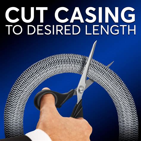 Buy Cable Management Wire Loom 6ft -1 inch, Cable Sleeve Split Tubing ...