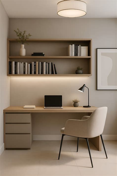 Modern Study Area Inspiration | Stylish & Minimalist Study Space Design Ideas | Home study rooms ...