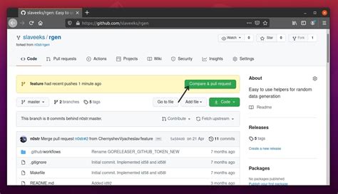How to create a Pull Request to a third-party GitHub repository