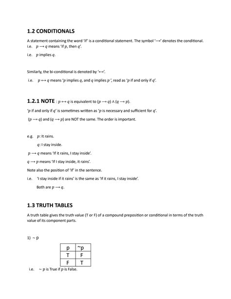 Image result for Discrete Mathematics Conditional Statement
