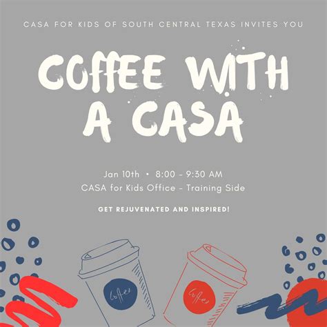 Coffee with a CASA, CASA for Kids of South Central Texas, Brenham, 10 ...