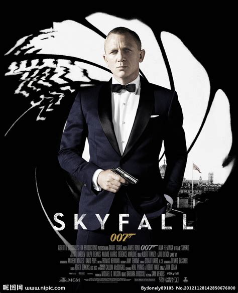 Daniel Craig James Bond Skyfall Poster