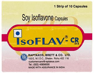 Isoflav Cr 60 Mg Capsule 10 - Uses, Side Effects, Dosage, Price | Truemeds