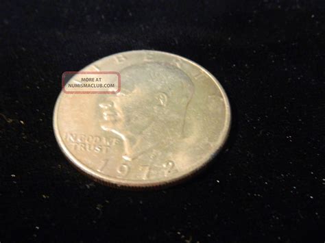 1972 Eisenhower Dollar Au Ike Us Coin