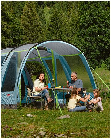 Coleman Polyester Darwin 3+ Person Camping Tent for Adults | Tent House ...