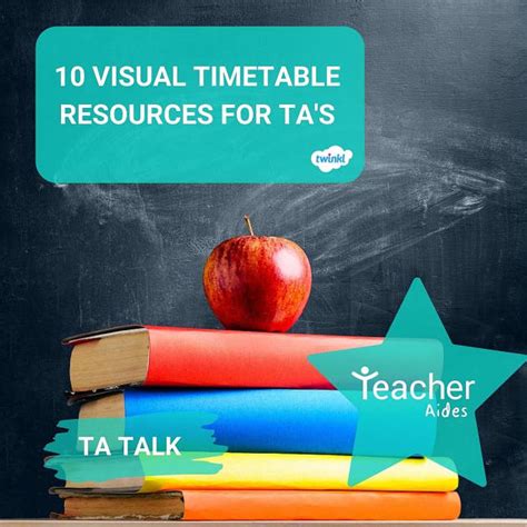 10 Visual Timetables Resources For Teacher Aides - Twinkl