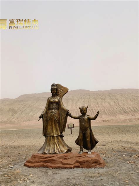 新疆吐鲁番火焰山旅游景区西游记主题雕塑-市政项目雕塑-重庆雕塑厂,铜雕塑,不锈钢雕塑,玻璃钢雕塑，定制铜佛像厂家-富瑞精典景观雕塑