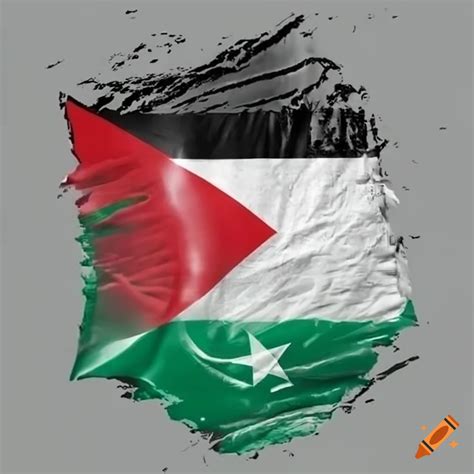 Pakistan for palestine logo with palestine flag colors