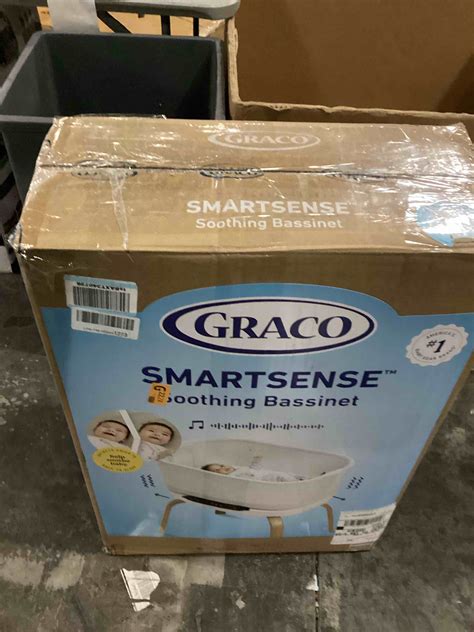 Graco® SmartSense™ Soothing Baby Bassinet – Smart Newborn Bassinet Detects and Automatically ...