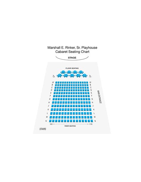 Kravis Center Seating Information