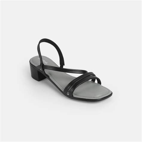Buy Mochi Women Black Casual Sandals Online | SKU: 33-1232-11-36 ...