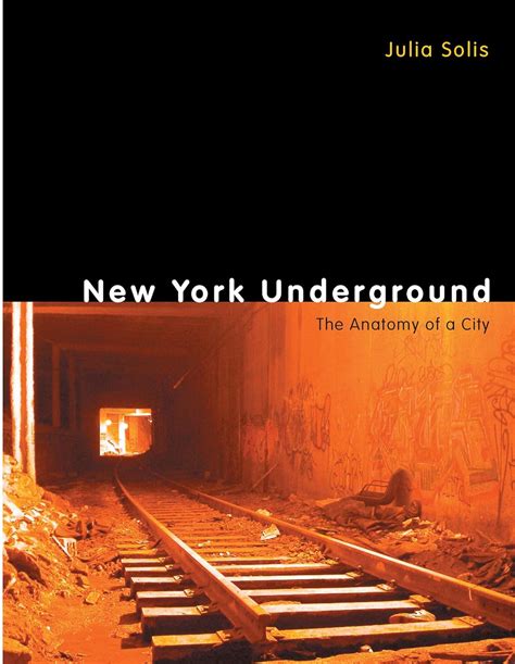 New York Underground: The Anatomy of a City eBook : Solis, Julia ...