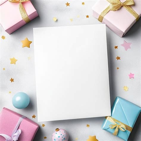 A4 birthday card Images - Free Download on Freepik