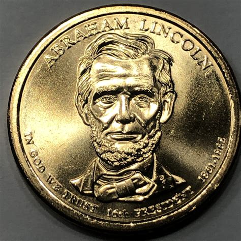 2010-D - Abraham Lincoln Presidential Golden Dollar Coin | eBay