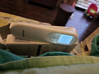 yuwell Infrared IR Non-Contact Forehead Thermometer (YT-1, White ...