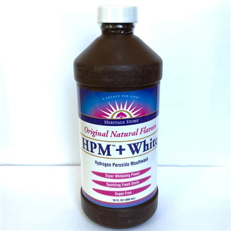 Hydrogen Peroxide Mouthwash - Middleburgessentials