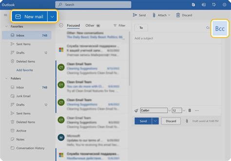 Image result for BCC Email Example