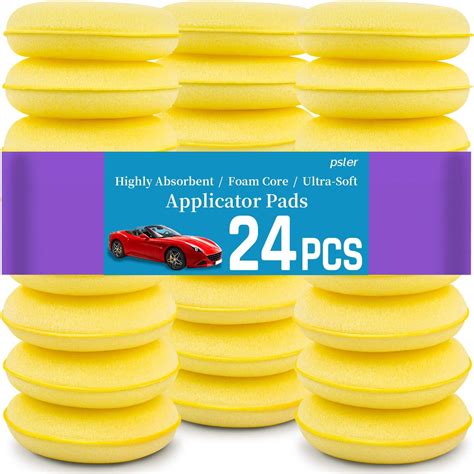 psler Foam Car Wax Applicator Pad Foam Applicator Pads Detailing Round ...