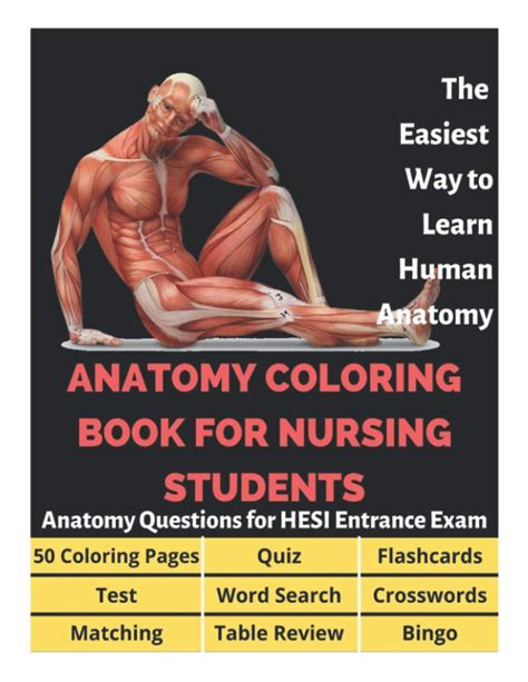 Buy Anatomy Coloring Book for Nursing Students - Anatomy Questions for ...