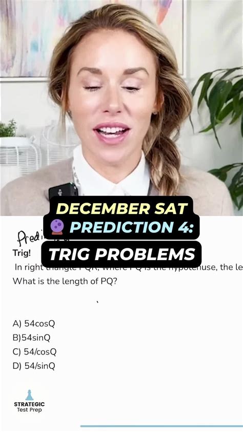 Strategic Test Prep | Remember SOH-CAH-TOA! 📐 Label your triangle, set ...