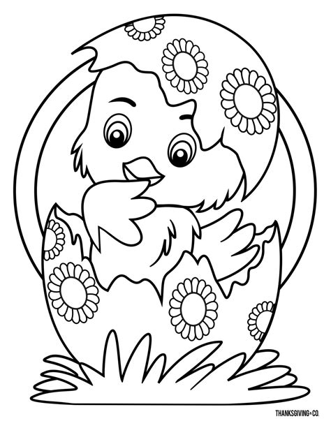 Printable Easter Coloring Sheet