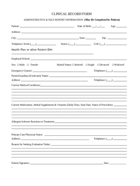 PAPER MEDICAL RECORD S MANAGEMENT ... Doc Template | pdfFiller