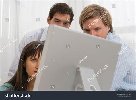 Image result for Three People at a Computer