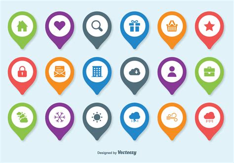 Map Pin Vector Art Icon 的图像结果