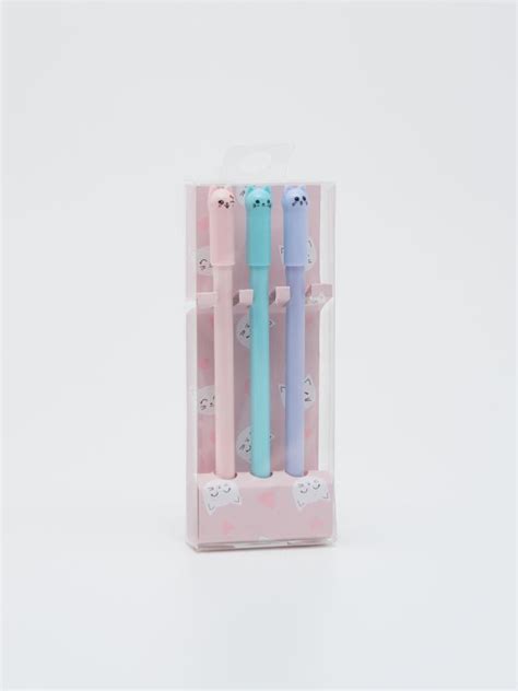 Zestaw długopisów Kolor wielobarwny - SINSAY - YP814-MLC