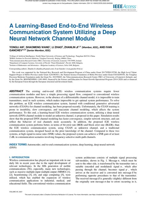 Image result for Deep Learning Communication System