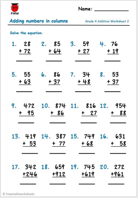 Image result for Four Operations Worksheets Beginner