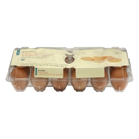 GreenWise Organic Cage-Free Large Brown Eggs 18 ct | shipt