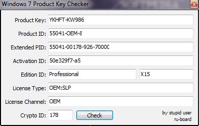 Image result for Windows 1.0 License Key Checker