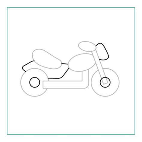 Basic Bike Drawing 的图像结果