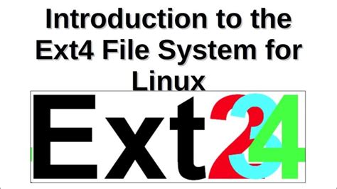 Image result for Ext4 File System