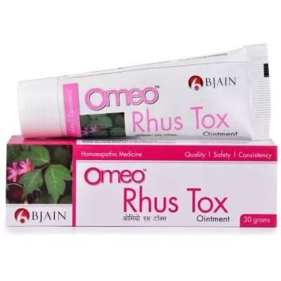 Buy Rhus Tox Ointment (30g) | Pack of 4 Online at Low Prices in India ...