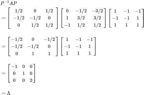 Image result for 2X 2 Diagonal Matrix Example