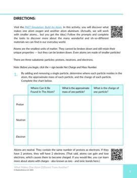 Image result for Simulation Lab for Atomic Structure