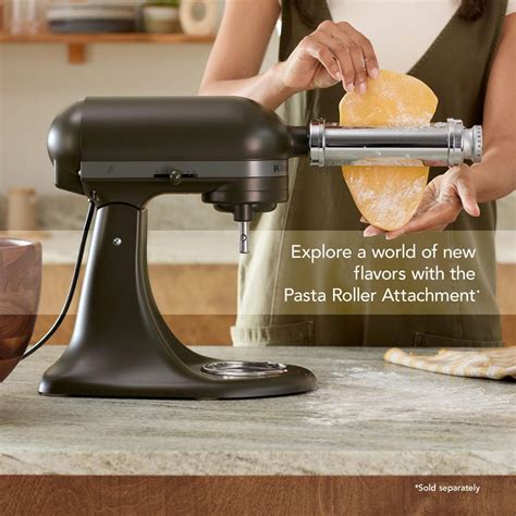 KITCHENAID Stand Mixer with Wooden Bowl, Evergreen | Canadian Tire