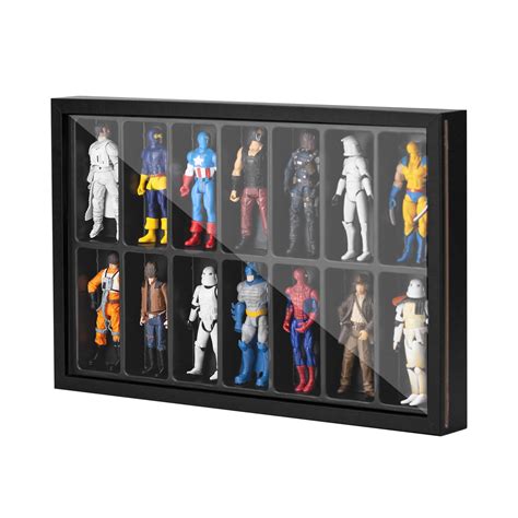 Amazon.com: Plastic 3.75 inch Action Figures Display Case, Figure ...