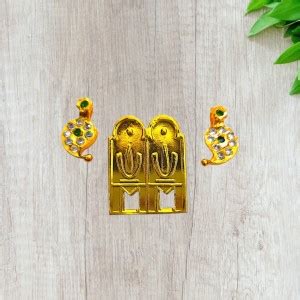ASR GOLD COVERING Impon Mango Thali Urukal Mangalsutra set Mangalyam ...