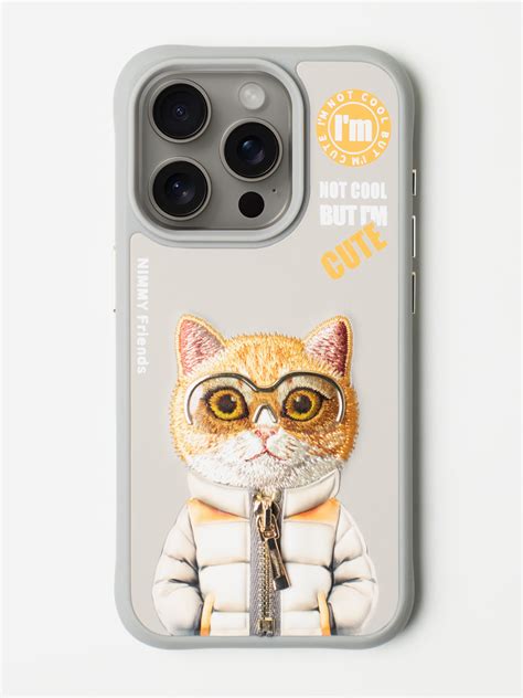 iPhone 15 Pro Nimmy Design Leather Back Cover