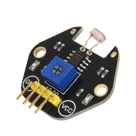 LandaTianrui LDTR-RM04 Photo Resistor Sensor Module for Arduino (Black ...