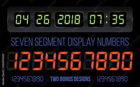 Image result for 7-Segment Display Numbers