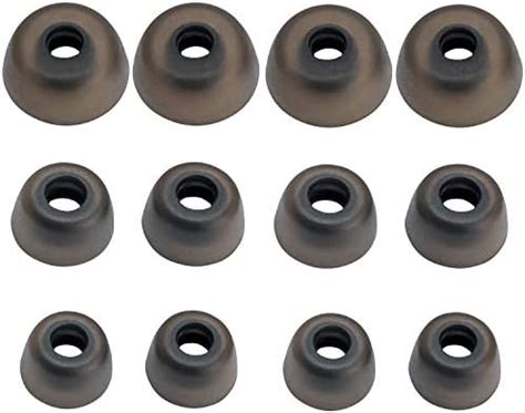BLLQ 12 PCS Replacement EarGels Ear Gels Ear Buds Tips Compatible with ...