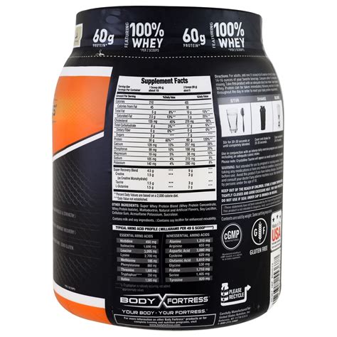 Whey Protein Vanilla Powder Kg at Audrey Begay blog