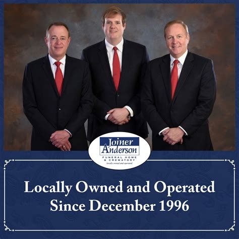 Joiner-Anderson Funeral Home and Crematory - At Joiner-Anderson Funeral ...