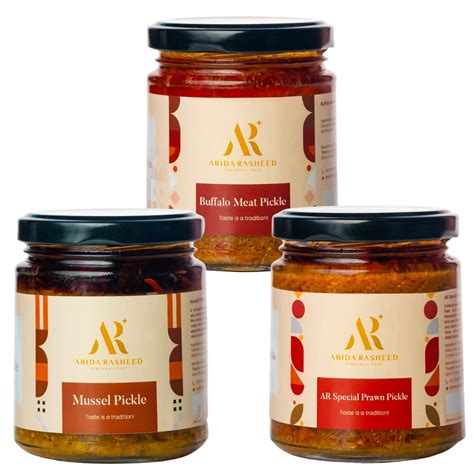 Abida Rasheed's Homemade Special Mixed Pickles Combo | Prawn Pickle (2