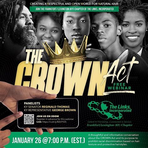 The CROWN Act: Creating a Respectful and Open World for Natural Hair ...