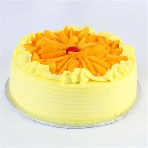Send Sumptuous Cream Mango Cake Online - GAL22-109316 | Giftalove